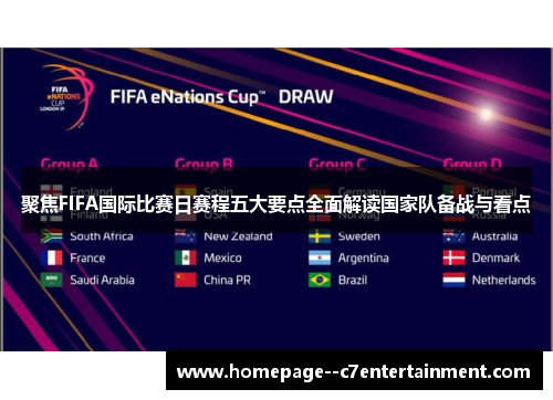 聚焦FIFA国际比赛日赛程五大要点全面解读国家队备战与看点