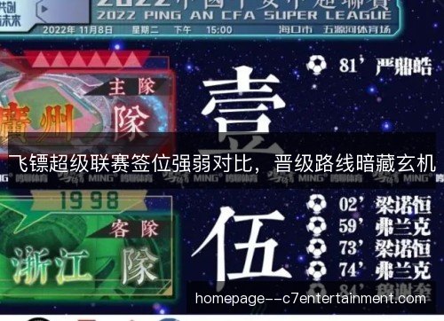 飞镖超级联赛签位强弱对比,晋级路线暗藏玄机 飞镖超级联赛签位强弱对比,晋级路线暗藏玄机